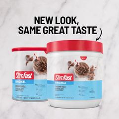 Bột uống Slimfast Original vị Chocolate hũ 364g [Hàng Mỹ]