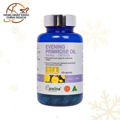 Tinh Dầu Hoa Anh Thảo Careline 1000mg - Hỗ Trợ Cân Bằng Nội Tiết Tố, Làm Đẹp Da, Giảm Triệu Chứng Tiền Kinh Nguyệt (60 Viên)