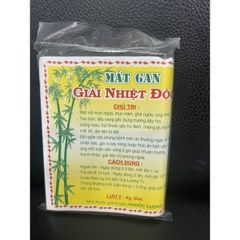 Trúc Tre Ống Mát Gan GIẢI ĐỘC – Hỗ Trợ Thanh Nhiệt, Bảo Vệ Gan, Cải Thiện Tiêu Hóa (Hộp 10 Ống)