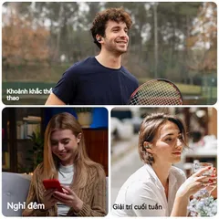 Tai nghe Bluetooth Kẹp Xương X51 Private OWS V5.4 - Chống Ồn, Âm Thanh Nổi, Micrô Tích Hợp, Thời Gian Sử Dụng Lên Đến 5 Giờ