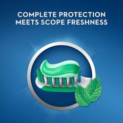 Kem Đánh Răng Crest Complete + Scope - Làm Sạch, Trắng Răng, Hơi Thở Thơm Mát, 232g, Mỹ