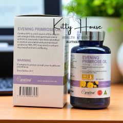 Viên uống tinh dầu hoa anh thảo Careline 1000mg - Hỗ trợ cân bằng nội tiết, đẹp da và sức khỏe tổng thể - 60 viên