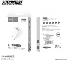 Củ sạc USB Hoco UH102 sạc nhanh, cổng đơn USB sạc 5V 1A dùng cho các dòng điện thoại 