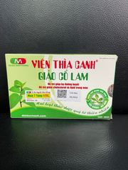 Viên Thìa Canh Giảo Cổ Lam - Hỗ Trợ Ổn Định Đường Huyết & Giảm Cholesterol, Hỗ Trợ Sức Khỏe Tiểu Đường 30 Viên