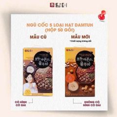 Bột Ngũ Cốc Damtuh Hàn Quốc 900g - Bổ Dưỡng, Nguồn Dinh Dưỡng Từ 5 Loại Hạt, Phù Hợp Cho Gia Đình và Phụ Nữ Mang Thai
