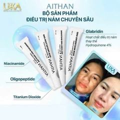 Bộ sản phẩm giảm thâm nám AiThan - Kem dưỡng trắng da, làm sáng và làm mờ vết nám hiệu quả, giá trị cho làn da khỏe đẹp.