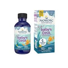 Siro DHA Xtra cho Trẻ Em Nordic Naturals 60ml - Hỗ trợ Phát triển Não Bộ và Khả Năng Nhận Thức cho Bé từ 1 Tuổi