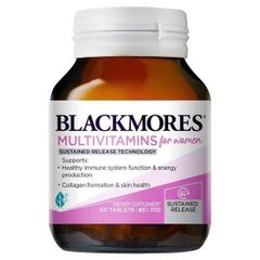 Viên Uống Vitamin Tổng Hợp Blackmores Dành Cho Phụ Nữ 60 Viên - Tăng Cường Sức Khỏe và Sắc Đẹp từ Úc