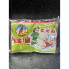 Nóng Iả Tán Đông Dương 10 Gói - Thực Phẩm Chức Năng Hỗ Trợ Tiêu Hóa, Giải Nhiệt, An Toàn Cho Trẻ Em Và Người Lớn