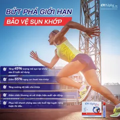 Collagen sụn khớp CH-Alpha PLUS hỗ trợ xương khớp, cung cấp dinh dưỡng cho khớp dạng nước từ Đức 30 ống*25ml