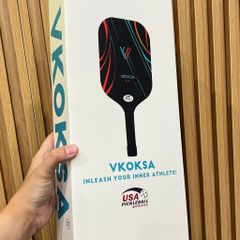 Bộ 2 vợt Pickle Ball hãng VKOKSA C-2 - kèm 4 bóng & túi đựng vợt