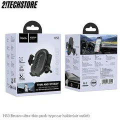 Giá đỡ điện thoại ô tô Hoco H53 xoay 360 độ tiện dụng