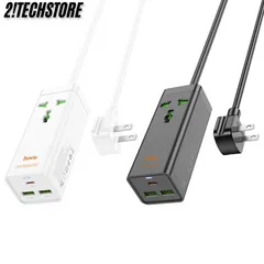 Ổ cắm điện thông minh Hoco AC9 nhiều cổng sạc