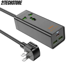 Ổ cắm điện thông minh Hoco AC9 nhiều cổng sạc