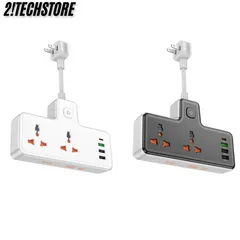 Ổ cắm điện thông minh Hoco AC12 nhiều cổng sạc