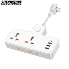 Ổ cắm điện thông minh Hoco AC12 nhiều cổng sạc