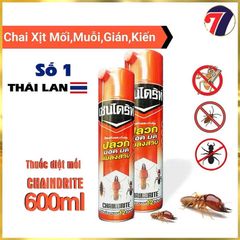 Bình Xịt Diệt Mối - Các Loại Côn Trùng. Chaindrite - Nhập Khẩu 100% (dung tích 600ml)