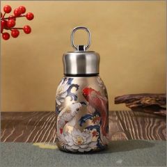 Bình Giữ Nhiệt MAGRACE RaceKish 300ml - Bình Hoa Mùa Hạ Thép Không Gỉ, Giữ Nóng 12h, Lý Tưởng Cho Đi Học Và Làm Việc