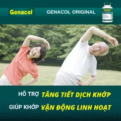 [Nhập khẩu] Viên uống xương khớp Genacol Original bổ sung Collagen, bảo vệ tái tạo sụn khớp (Lọ 90v)