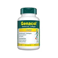 [ Nhập khẩu] Viên uống GENACOL Plus hỗ trợ tăng tiết dịch khớp, giảm đau khớp (Lọ 90v)
