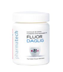Viên ngậm Fluor Daglig Pharmatech 90 viên - Bảo vệ sức khỏe răng miệng chắc khỏe, ngăn ngừa sâu răng, hỗ trợ tái khoáng men răng