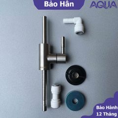 Vòi Inox 304 Cao Cấp Cho Máy Lọc Nước Ion Kiềm - Vòi Uống & Cấp Nước, Dễ Dàng Lắp Đặt, Chất Lượng Nhật Bản