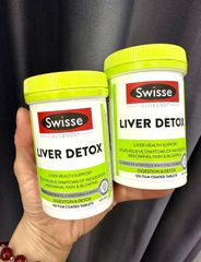 Viên bổ gan Giải Độc Gan Swisse - Tăng cường chức năng gan & hỗ trợ thải độc tự nhiên từ Úc - Sản phẩm sức khỏe toàn diện