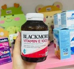 Viên uống Blackmores Vitamin E 1000IU - Bổ sung vitamin E hỗ trợ sức khỏe tim mạch và làm đẹp da - 100 viên