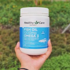 Dầu Cá Healthy Care Fish Oil 1000Mg Omega-3 400 Viên - Tăng Cường Sức Khỏe Tim Mạch và Não Bộ, Bổ Sung Dinh Dưỡng Từ Úc