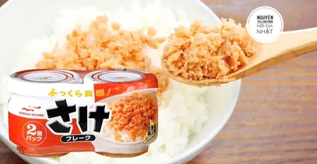 Ruốc cá hồi Maruha Nichiro Nhật Bản 100g - Đồ ăn vặt cao cấp, giàu dinh dưỡng, hương vị thơm ngon tự nhiên thích hợp cho món ăn phu.