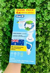 Bàn chãi đánh răng Oral-B Pro Vitality Precision Clean Electric White Toothbrush 300714