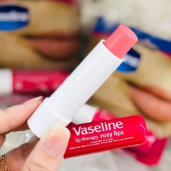 Son Dưỡng Môi Vaseline 4.8g - Dưỡng Ẩm Mềm Mại Chống Nứt Nẻ, Bảo Vệ Môi Khỏi Tác Động Môi Trường, Thương Hiệu Nổi Tiếng Mỹ