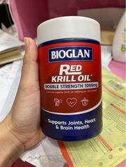 Dầu Nhuyễn Thể Omega 3 Bioglan Red Krill Oil 60 Viên - Giải Pháp Cải Thiện Sức Khỏe Tim Mạch và Tăng Cường Trí Nhớ