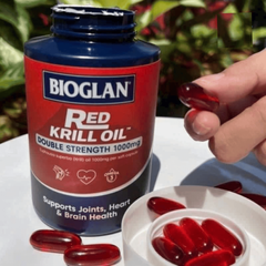 Dầu Nhuyễn Thể Omega 3 Bioglan Red Krill Oil 60 Viên - Giải Pháp Cải Thiện Sức Khỏe Tim Mạch và Tăng Cường Trí Nhớ