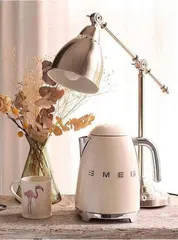 Ấm Siêu Tốc SMEG KLF03CREU Cream - Bình Đun Nước 1.7L, Công Suất 2400W, Thiết Kế Sang Trọng và An Toàn