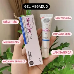 Kem Mụn Ẩn V&agrave; Th&acirc;m Gamma Megaduo Gel 15g - Giảm mụn, làm mờ vết thâm, dưỡng ẩm cho làn da sáng khỏe