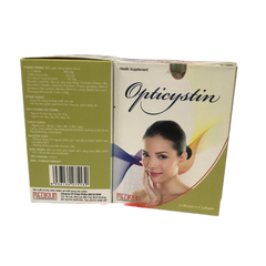 Viên Uống OPTICYSTIN Cải Thiện Tóc Khỏe Đẹp Da - Hỗ Trợ Ngăn Gẫy Rụng, Sạm Da - Hộp 60 Viên Medisun