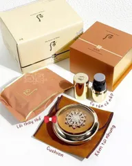 The Whoo set cushion the Whoo hoa hiên tái sinh tone 21: trắng sáng Tự Nhiên