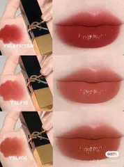 Son mini YSL The Bold 06 Reignited Amber - Màu Cam Đất Pha Đỏ Sang Trọng, Chất Son Mịn, Lý Tưởng Cho Mỗi Ngày