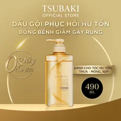 Dầu gội xả Phục Hồi Tsubaki Ngăn Rụng Tóc 490ml