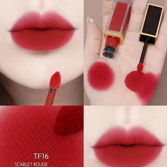 Son Kem Tom Ford Liquid Lip Luxe Matte Màu 16 Scarlet Rouge Đỏ Thuần 324695