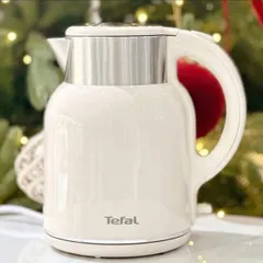 Ấm Siêu Tốc Tefal Thermos Protect KO190AE0 - Bình Đun Nước Nóng 1,9L, An Toàn, Chống Bỏng, Dễ Dàng Sử Dụng