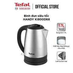 Ấm Siêu Tốc Tefal KI800D68 - Công Suất 1800W, Dung Tích 1.7L, Đun Nước Nhanh, An Toàn Và Tiện Lợi