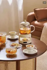 Ấm Đun Điện BRUNO CHILL 800ML - Bình Siêu Tốc 3in1 Chưng Yến, Hầm Tươi - Thiết Kế Đẹp, An Toàn, Nhiệt Độ Thời Gian Thực