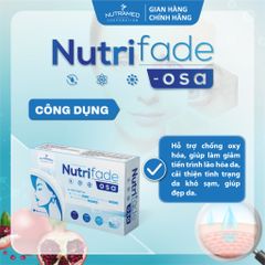 Viên Uống Nutrifade OSA - Hỗ Trợ Làm Chậm Quá Trình Lão Hóa Da, Cải Thiện Da Khô Sạm, Làm Trắng Da (30 Viên) - Nutramed