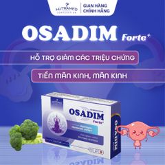 Osadim Forte - Viên uống hỗ trợ cân bằng hormone, cải thiện triệu chứng mãn kinh cho phụ nữ (40 viên) - Nutramed