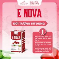 Viên uống E Nova Nutramed - Hỗ trợ ngăn ngừa lão hóa da, đẹp da, chống oxy hóa (60 viên)