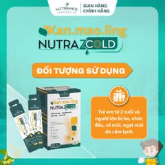 Gói Uống Kan Mao Ling - Hỗ Trợ Cảm Cúm, Cảm Lạnh Từ Thiên Nhiên (20 Gói x 10ml) - Nutramed