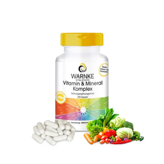 Viên Uống Tổng Hợp Vitamin & Khoáng Chất Warnke Komplex 100 Viên - Tăng Cường Sức Đề Kháng và Cải Thiện Sức Khỏe