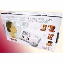 MÁY ĐIỆN TRÂM KỸ THUẬT SỐ BEURER EM80 - Thiết Bị Massage TENS/EMS 3 Đặc Tính, 30 Ứng Dụng, Thư Giãn Cơ Bắp, Chữa Đau, Made in Germany